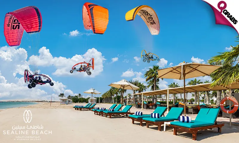 Dine, Dive & Take to The Skies at Sealine Beach Resort & Sky Masters!